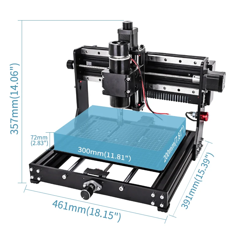 Lingyue CNC Router 3020 Plus - Precision Cutting & Engraving