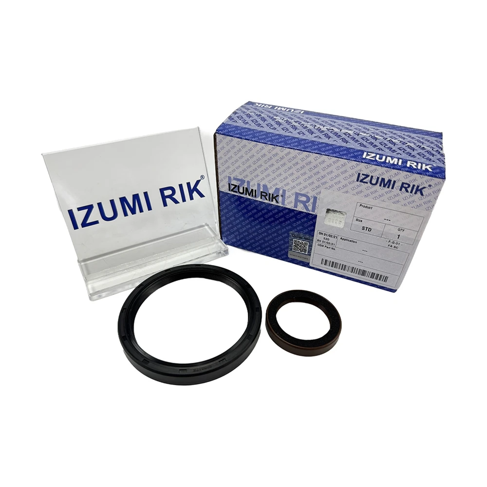 IZUMI RIK 4BB1 4DA1 3KR2 3LA1 Front & Rear Crankshaft Oil Seal for Isuzu Heavy Duty Engine Parts