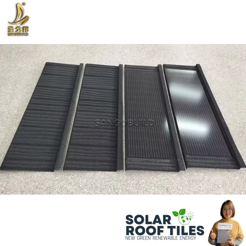 Bipv Solar Roof Panel Tile High Efficiency Factory Direct Price Photovoltaic House