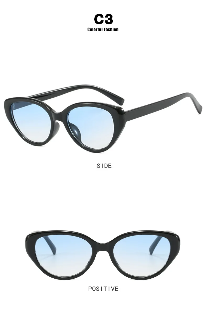 2024 Nuevas gafas de sol ojo de gato Gafas de sol retro de alta calidad Fábrica al por mayor Sombra Mujeres Logotipo personalizado