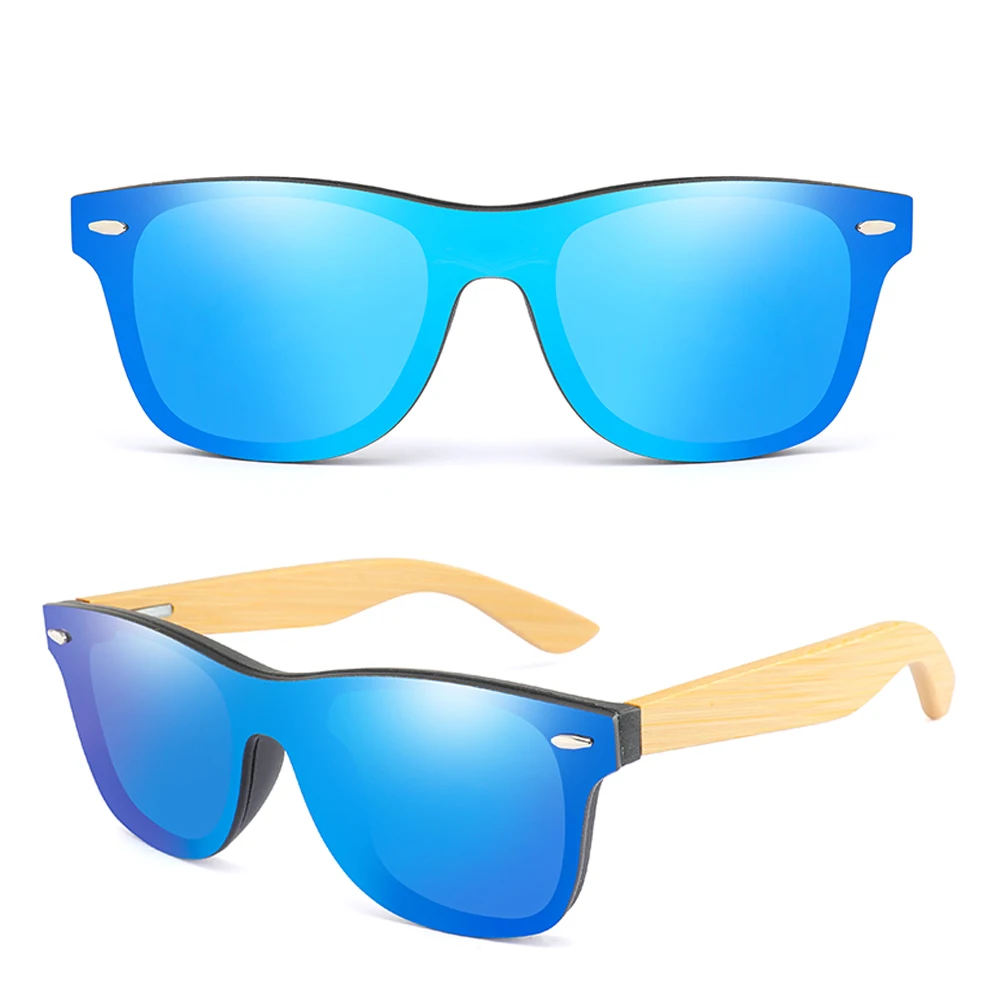 Wholesale Bamboo Sunglasses Custom Logo Fashion Design