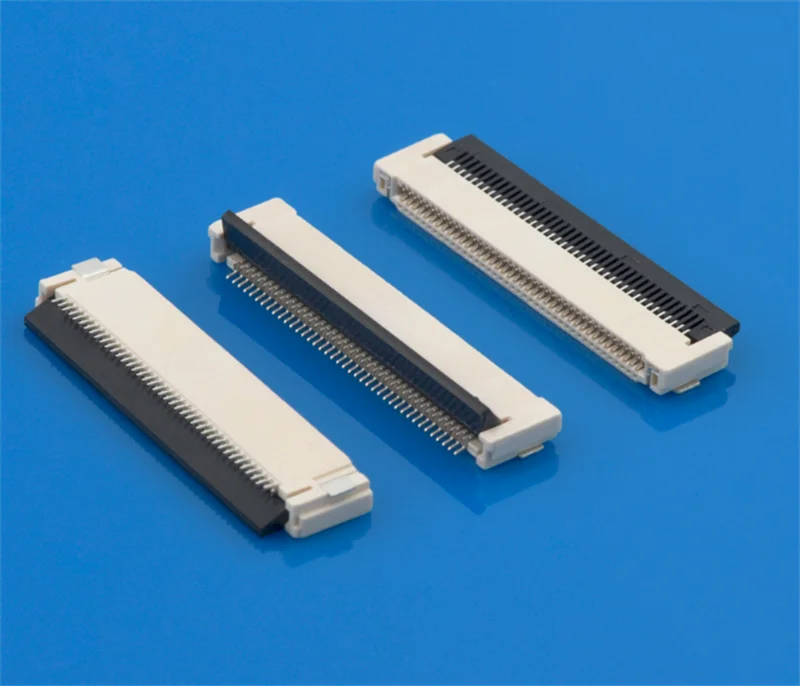 Soulin SMD Type FPC Socket Connector 26 Pin Board Connector with 0.5mm Pitch 0.5 Spacing Male/Female Adapter for FFC Flat Cable