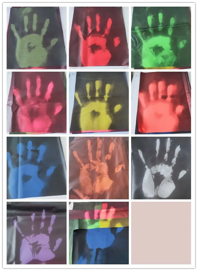 Polyester Temperature Sensitivity Colour Change Thermochromic Fabric