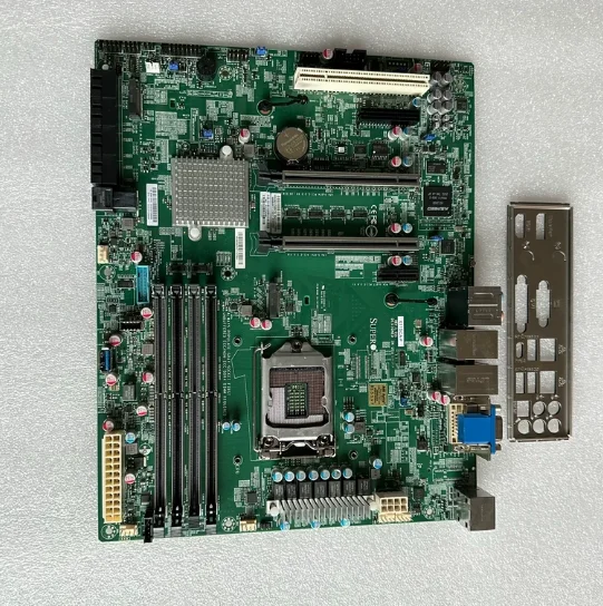 Supermicro X11SCA-F LGA1151 Single Socket Server Mainboard, Intel C246 Chipset, ATX Form Factor,