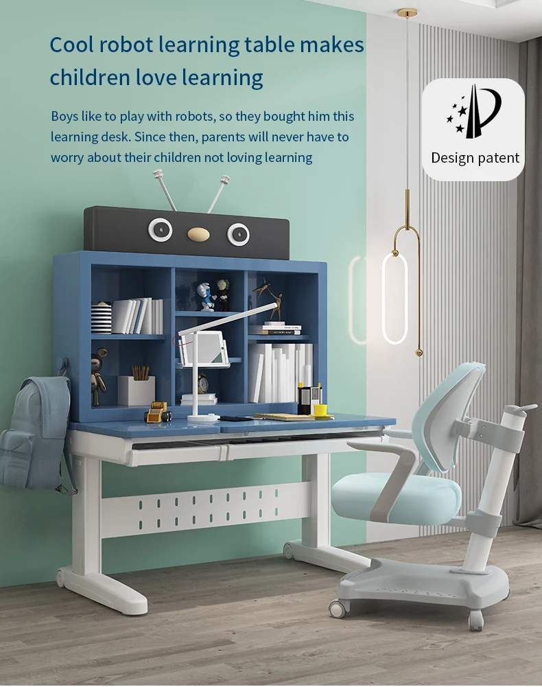Wholesale Ergonomic Home Children Student Height Adjustable Child Desk