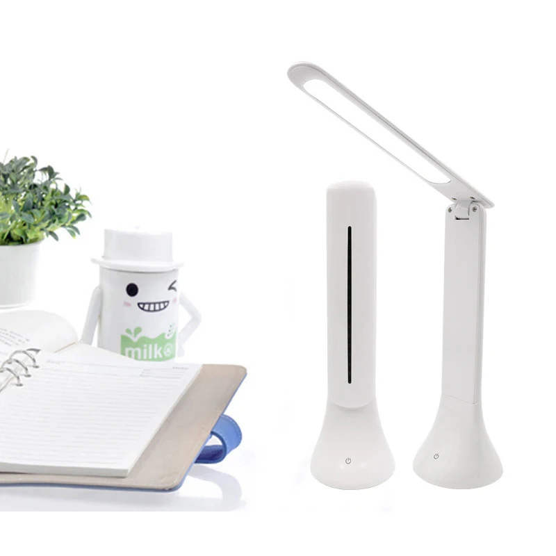 3 Modes Adjust Usb Charging LED Folding Table Reading Lamp With USB Port White Light