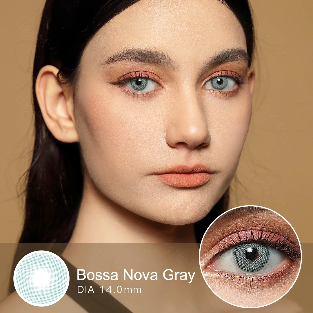 HOT BTS New look  color contact lens beautiful style wholesale yearly disposable colored eye contact lenses