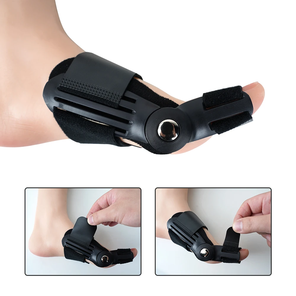 Custom Adjustable Toe Separator Bunion Corrector Hallux Valgus Bunion Toe Straightener