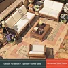 Single double triple coffee table