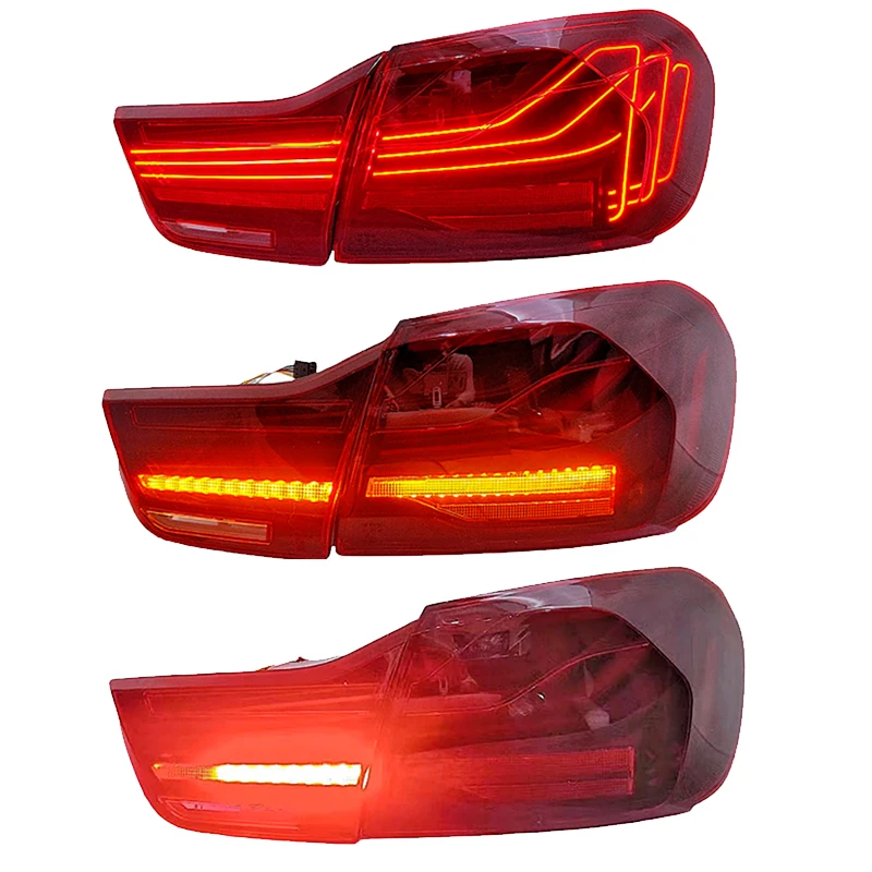 Popular New 12v LED black Taillight for BMW 4 Series F32 M4 13-20 Year Retrofit Taillight Driving Turn Taillight manufacture