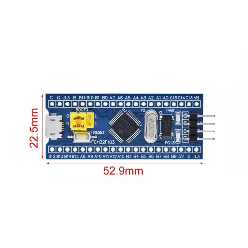 RUIST STM32F103C8T6 ARM STM32 Minimum System Development Board Module For stem