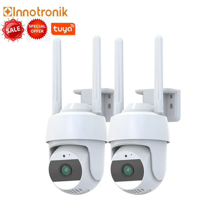 Innotronik Waterproof Wireless Two Way Audio Full Colour Night Vision Smart WiFi 1080p Smart Home Security Outdoor Camera