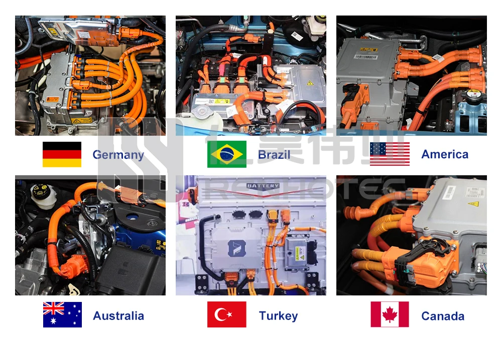 Battery Interlock Support Modular Battery Connector Socket Ev Automobile Interlock Connector ...
