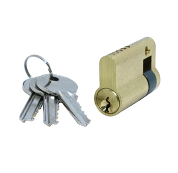Euro Lock Cylinder Master Key System Brass Door Lock