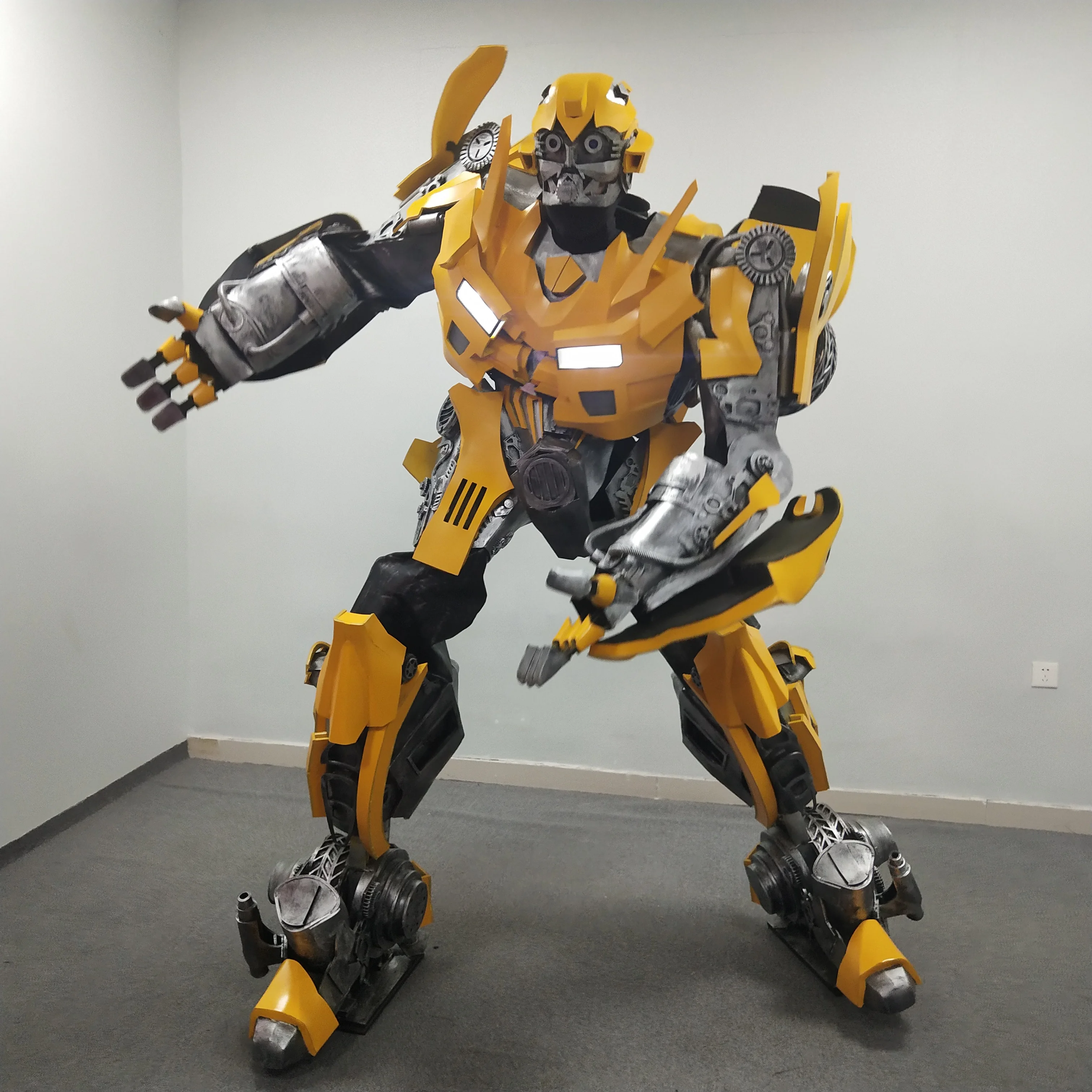 Optimus Prime Led Robot Suit Adult Robosen Bumblebee Party Cosplay ...