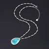 Collier bleu Paran