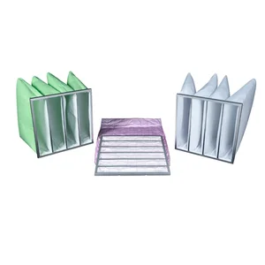 G4F5 F6 F7 F8 F9 Medium Efficiency Pocket Bag Dust Filter Bags Washable AC Air Filters Air Purifiers HVAC Air Conditioner Filter