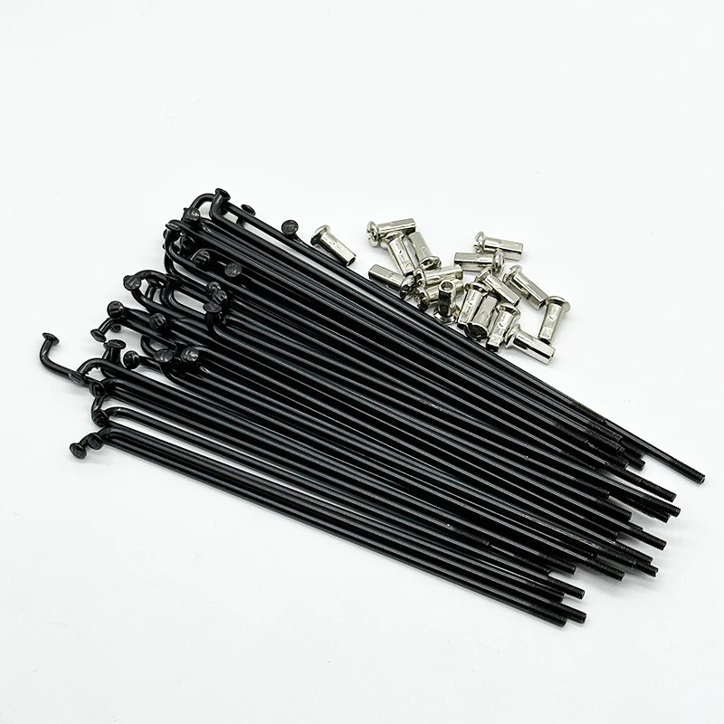 Lot de 12 rayons de vélo en acier inoxydable 304 pour roue