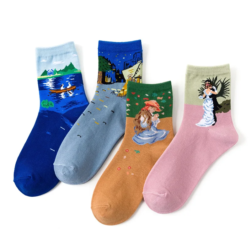 ladies colourful socks