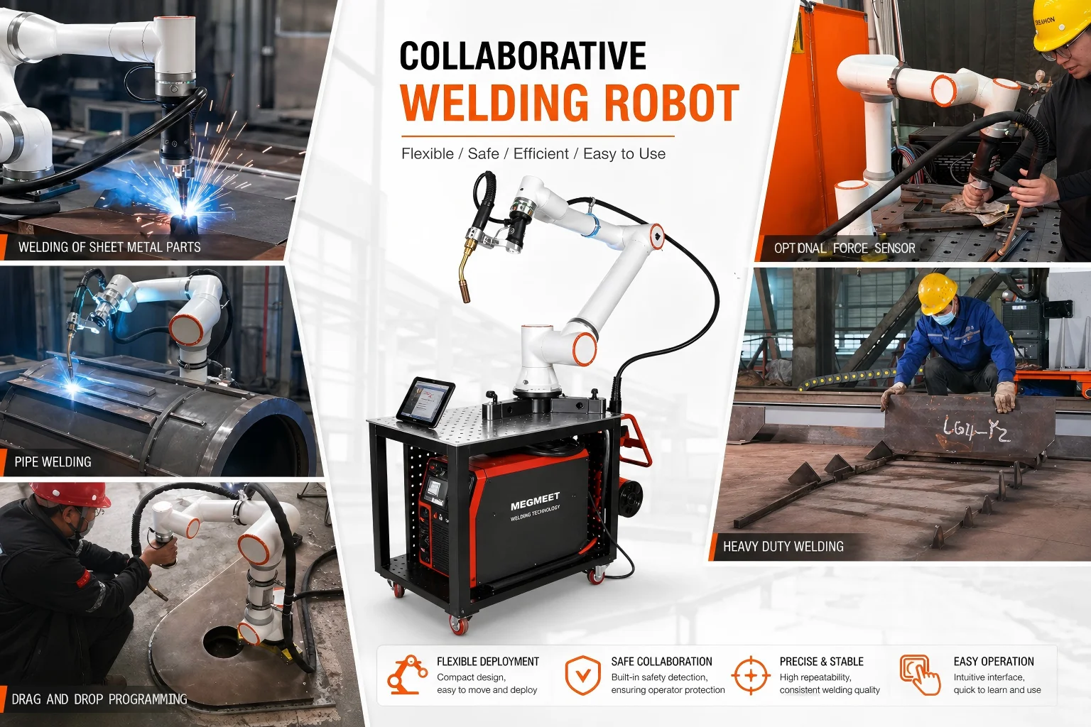 Cobot Small Dobot Six Axis Robot Arm - Collaborative & Autonomous