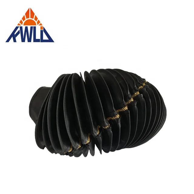 Factory Customation Rubber Cloth Materials Rubber Bellows Dust Cover Nylon Cloth Bellows Expansion Joint