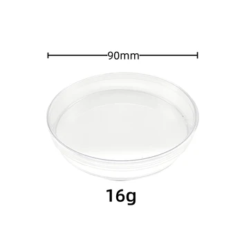 Promotional Autoclavable Borosilicate Glass Cell Culture Dish 90mm 16 Gram Petri Dish With Lids