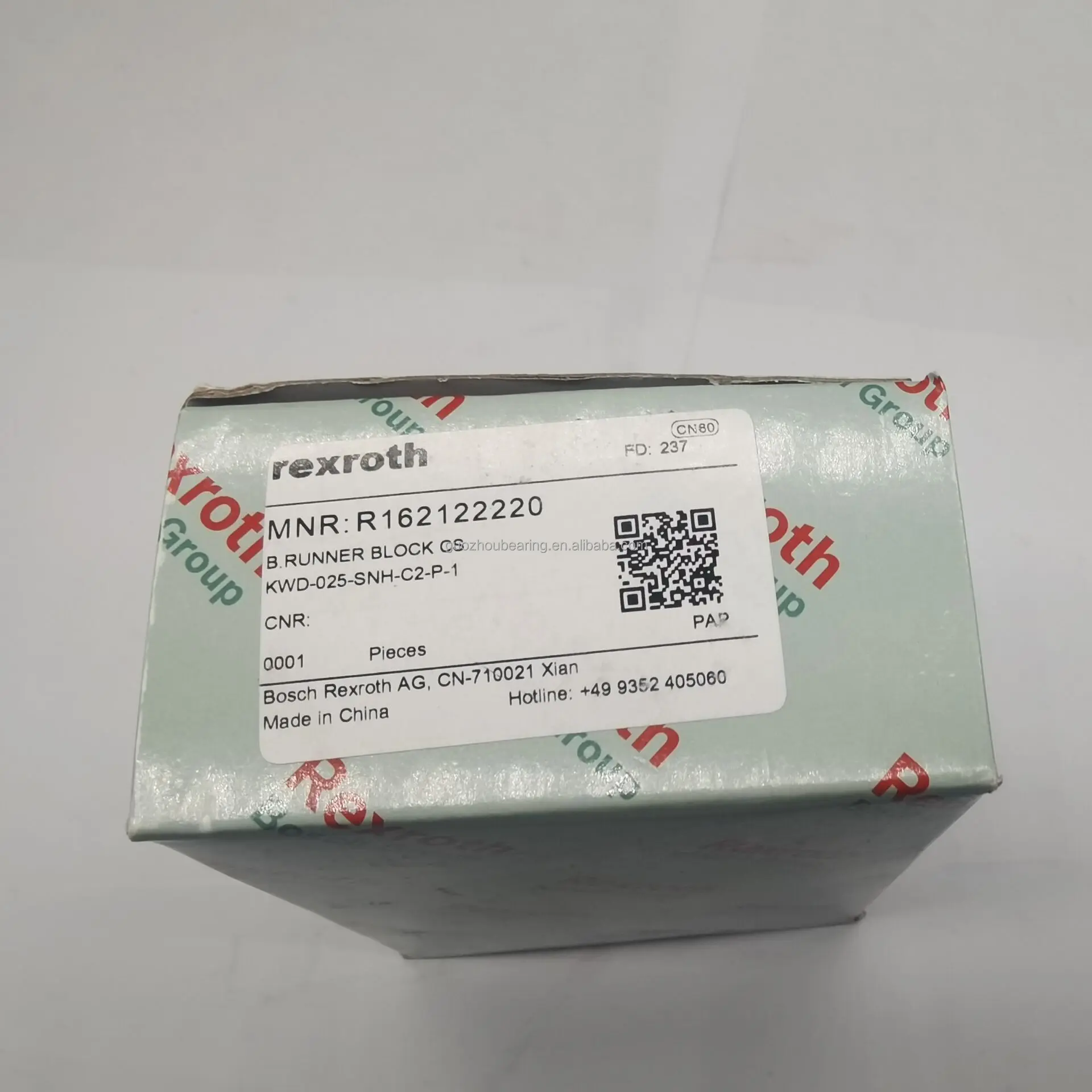 Coulisseau à Billes Rexroth R162221320 - Rail Linéaire, Neuf, 1 Pièce