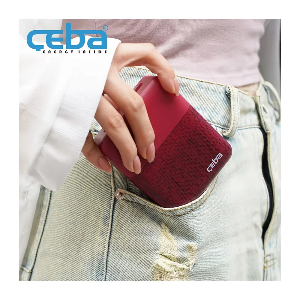 CEBA 5X Faster Portable Charger Advanced Fast-Charging Chip Technology Power Bank with 500% Speed Boost
