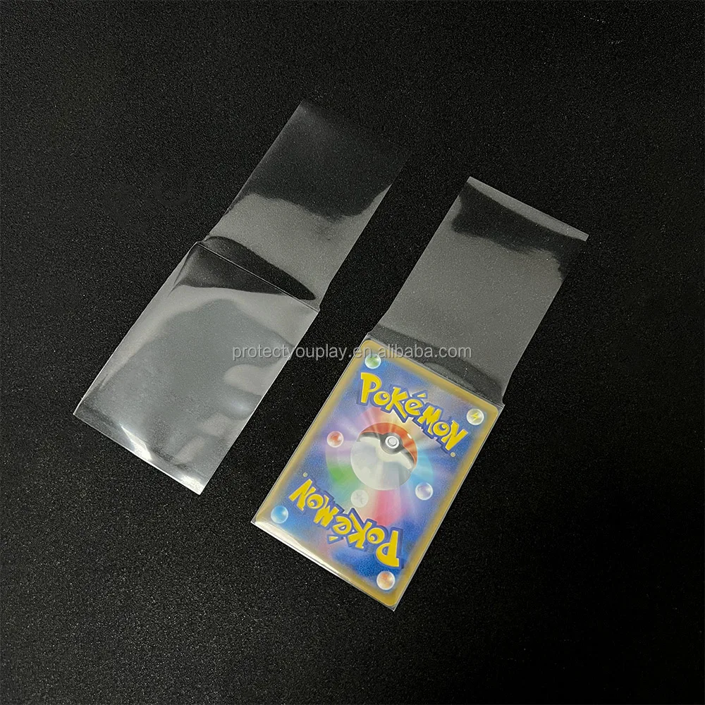 Standard Size Card Sleeves Perfect Fit Sealable Clear Penny Soft Mtg
