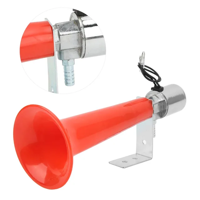 Universal Air Horn 12V 24V Caravan Pressure Whistle Horn for Cars Trucks SUV Motorcycles ABS Horns