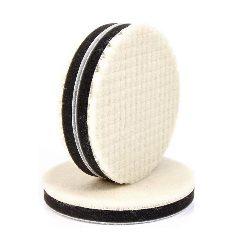 Новое поступление 3 шт. круглые 125 мм Мягкие моющиеся полировочные колодки высокой плотности для деталей