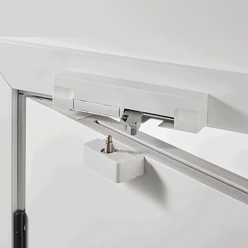Heavy Duty Wooden Parallel Arm Soft Interior Hidden Air Hotel Automatic Adjustable Hydraulic Pistons Damping Buffer Door Closer