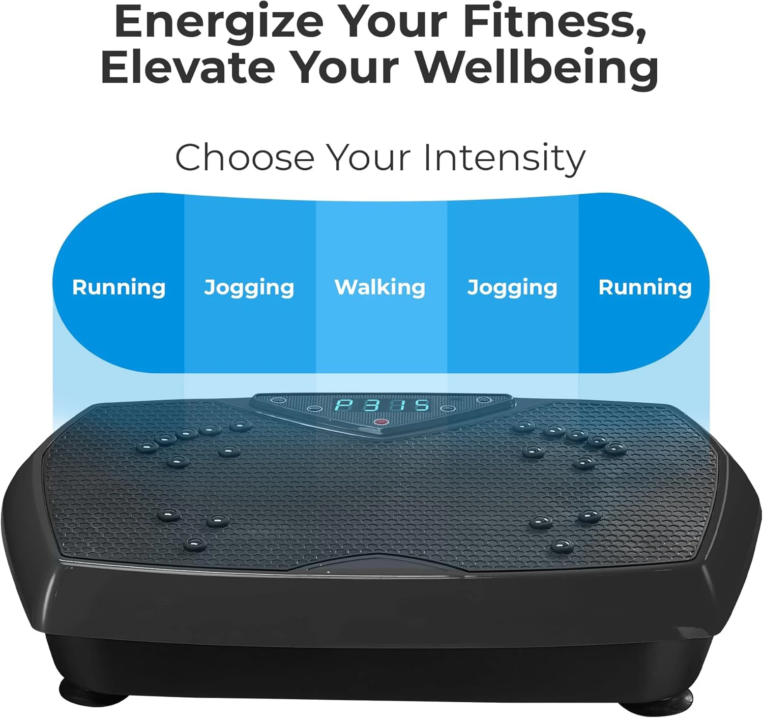 Todo Fitness Vibration Plate Exercise Machine 2024 Oscillation Vibration Plate Platform Life Pro