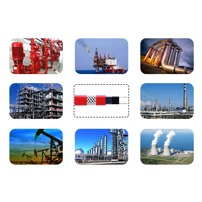 Tinned Copper Conductor Power Oil Pipeline Heating Cable for Pipe Heating Applications