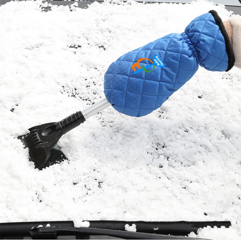 Hand Warm Protected Fleece Gloves Warm Retractable Car Window Snow