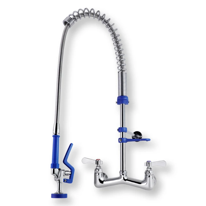 Wholesale Commercial Kitchen Faucets Taps 1823Gram Brass High Quality Spot Sink Faucet Pull Down Rotating Kitchen Faucet supplier