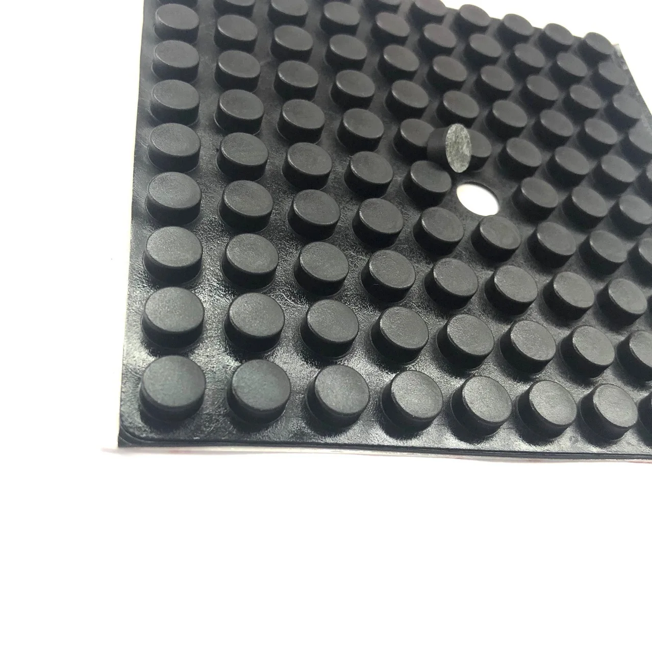 Withstand Friction Heatproof Black Self Adhesive Eva Silicone Rubber