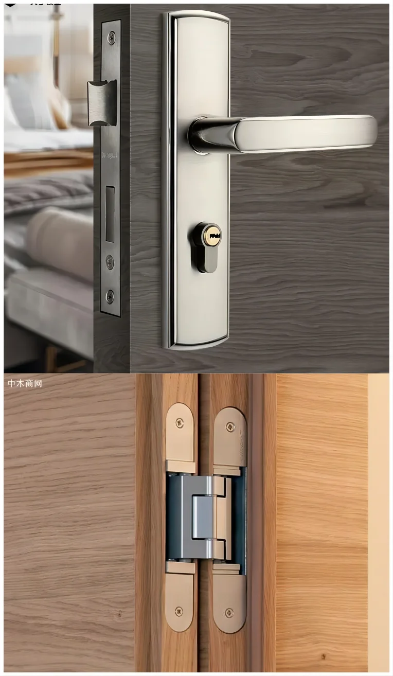 New WPC CNC Mortising Machine Door Lock Holes Hinge Boring Core Components Wood Construction Industries Motor Engine Bearings