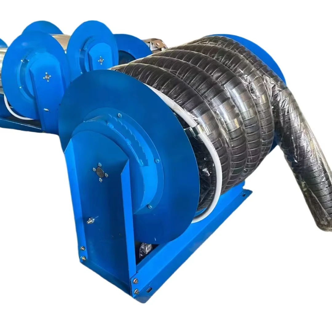 Дешевая заводская цена ручной барабан с управлением выхлопными газами усовершенствованный выхлопной вентилятор