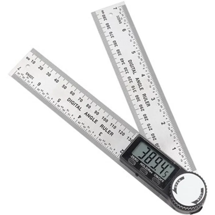TEBAK Electronic Digital Angle Ruler 200/300/500 Woodworking Angle Ruler High-precision Measuring Tool