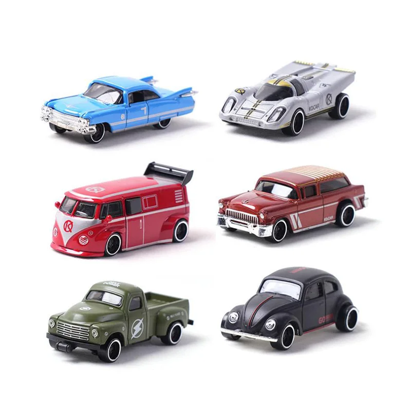 Classic Car Die Cast Model Cars 1 64 Alloy Miniature Toy Car for Boys