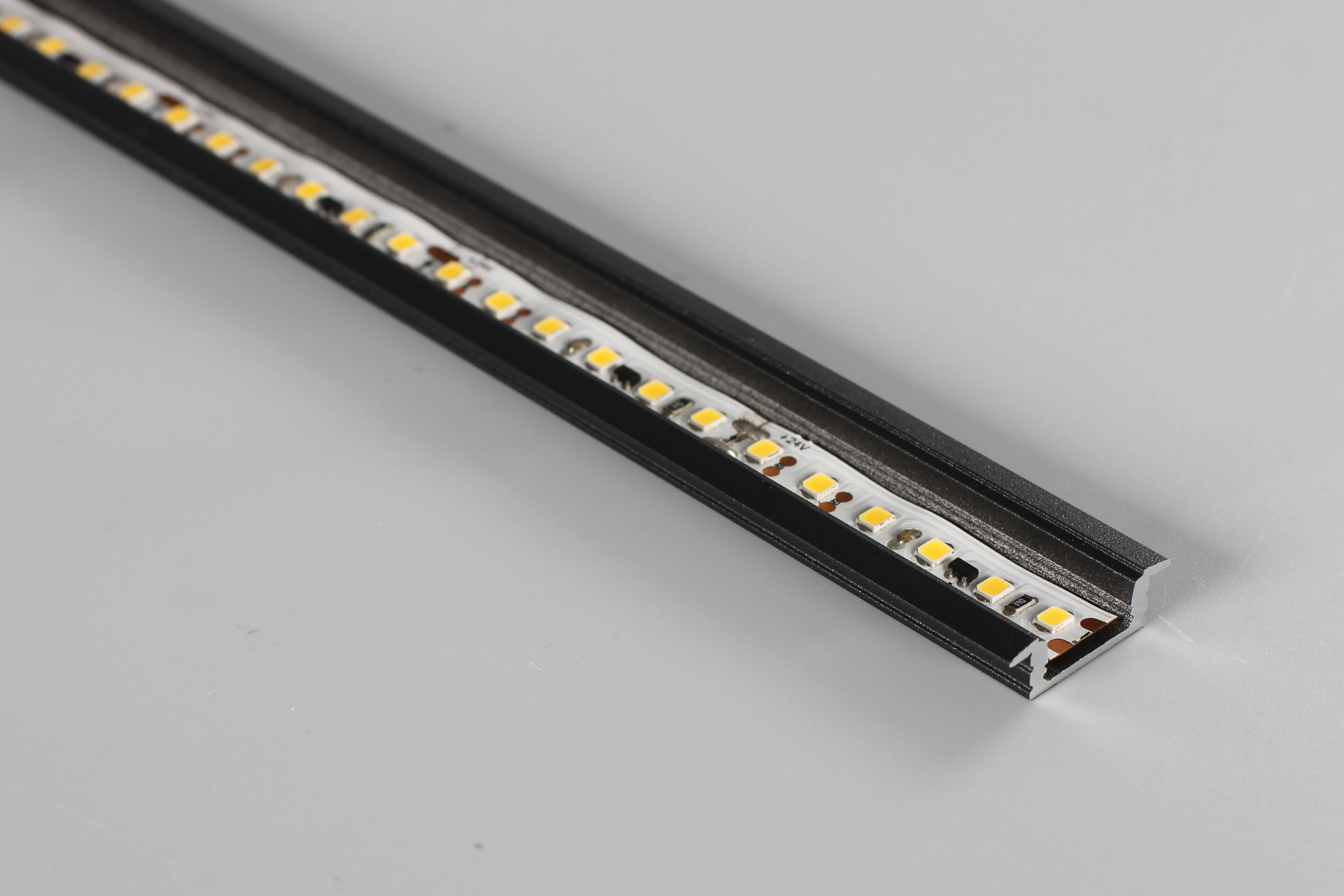 A2507 LED Lighting Profile Surface PVC Led Strip Channel Profile Aluminum 6000 Series Heat Sink Decorations Custom Cutting