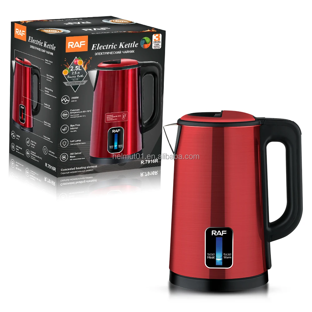 2000w Big Power Electrical Kettle Stainless Steel Food Grade Bpa Free