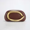 Leather bag DARK COFFEE