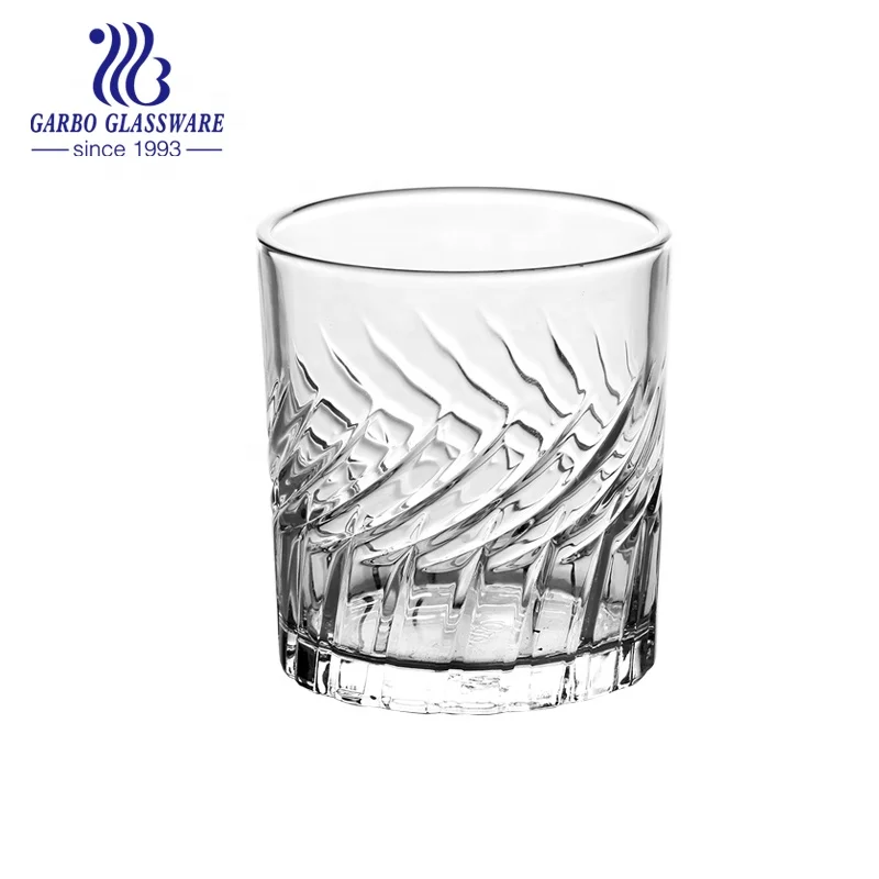 Стеклянные чашки для виски 11 унций, домашняя посуда под заказ, стаканы для чая, молока, воды, украшение для ресторана, оптовая продажа