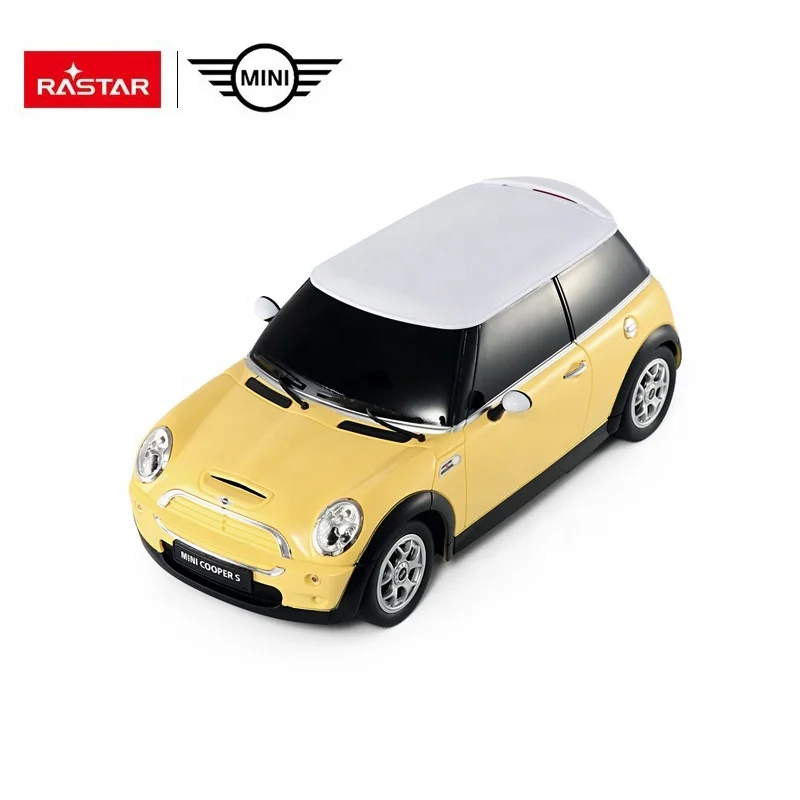 RASTAR Rc 1:14 LEDライト ミニクーパー ロゴ付き 電動ラジコン