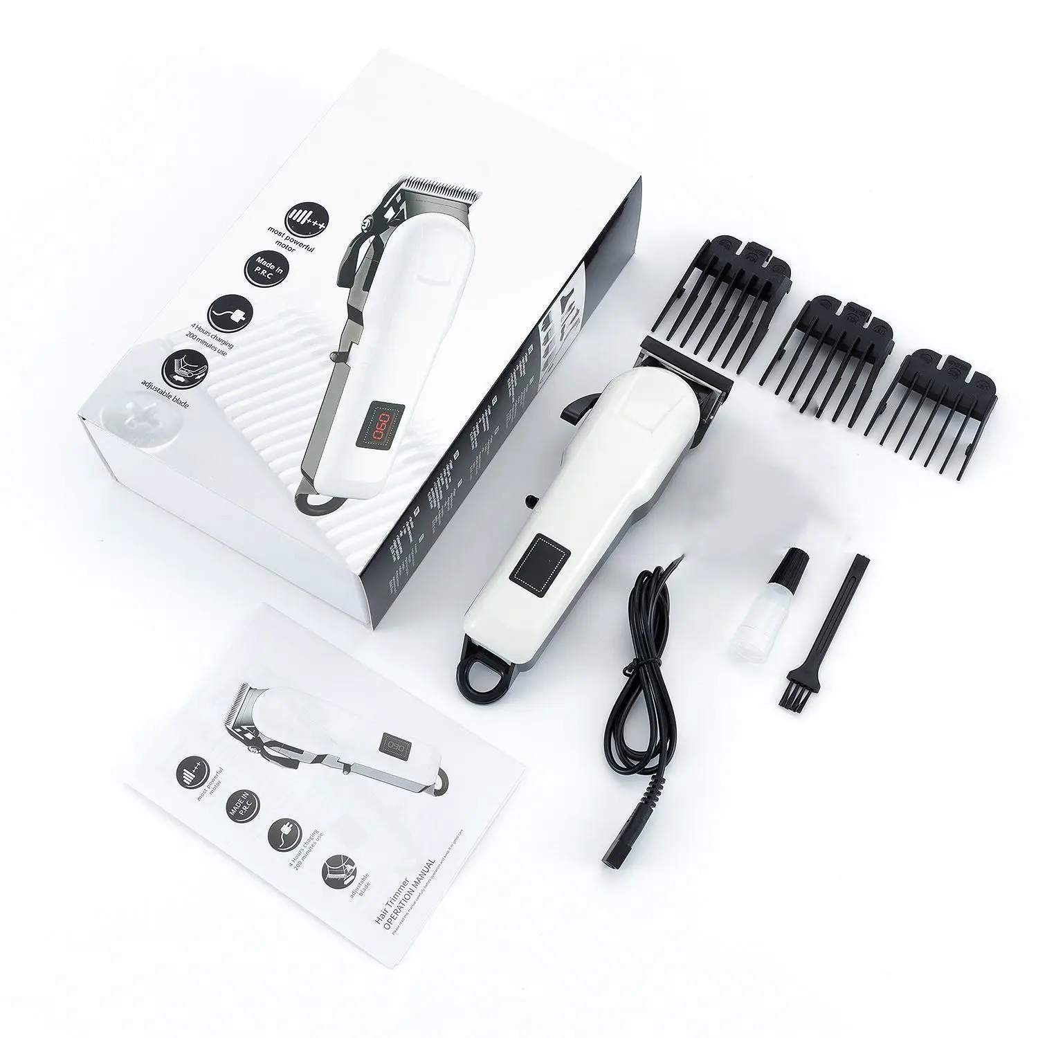 Multi-functional Professional Hair Clipper Kit Customized for Barbershop Body Trimmer