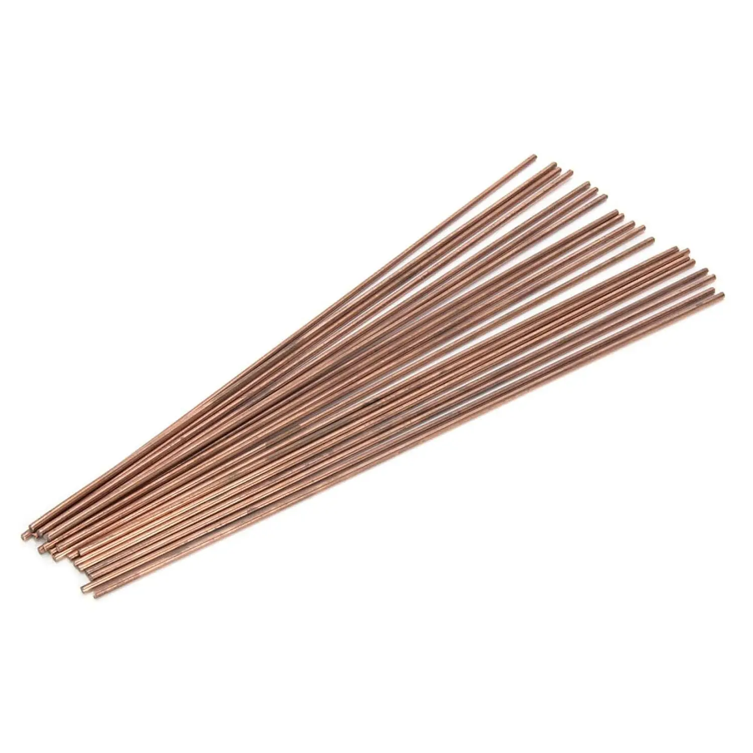 40-Pack Copper Brazing Rods BCuP-2 – 2mm X 250mm (5/64" X 9.8") Phosphorus Self-Fluxing TIG Rods For HVAC, AC, Refrigerator & Gas Pipe Welding