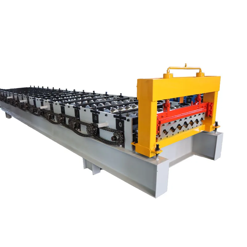 High Speed IBR Extrusion Building Material Factory Sale Trapezoidal Glazed Metal Roof Tile Making Machinery Steel Sheet Roll for
