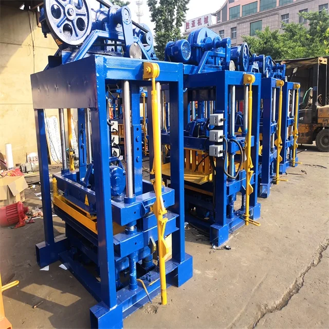 Shengya QTJ4-40 Paver Block Brick Making Machine for Kenya
